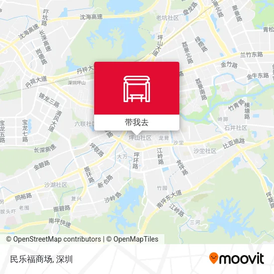 民乐福商场地图