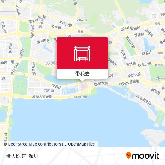 港大医院地图