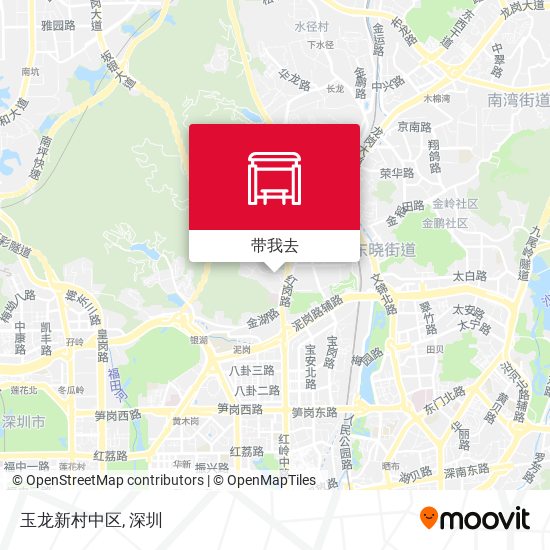 玉龙新村中区地图