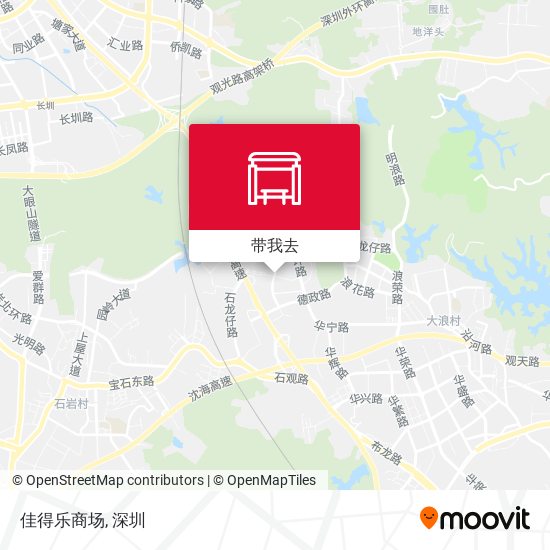 佳得乐商场地图