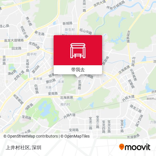 上井村社区地图