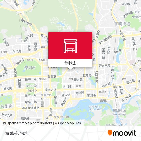 海馨苑地图