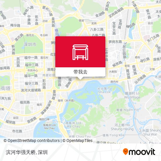滨河华强天桥地图