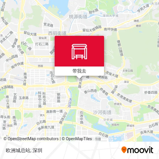 欧洲城总站地图