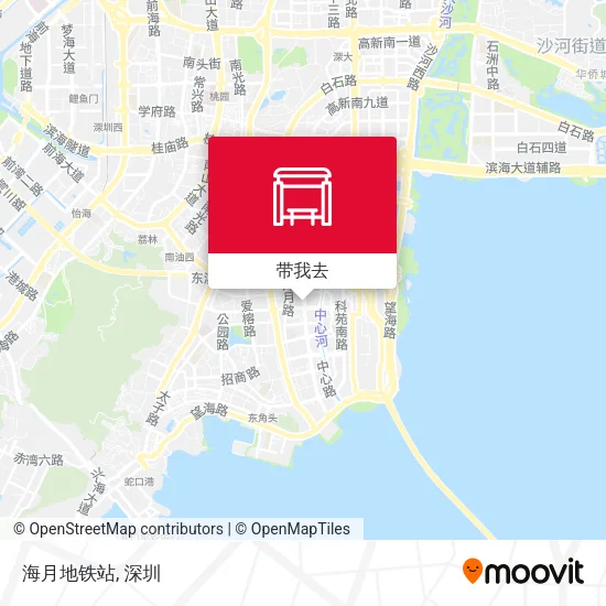 海月地铁站地图