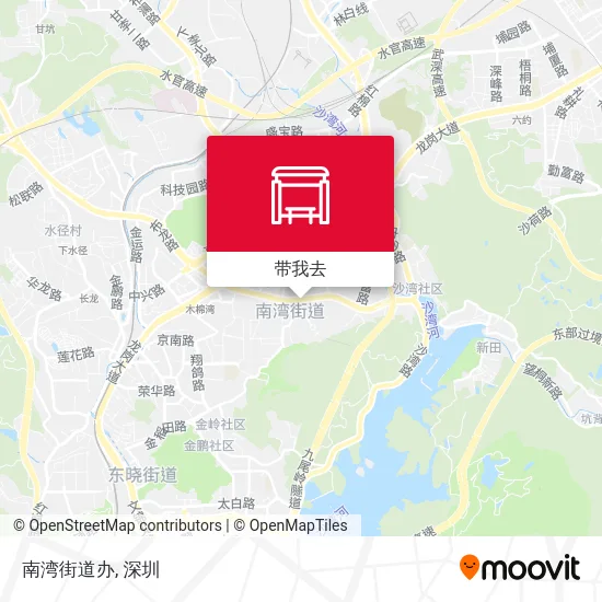 南湾街道办地图
