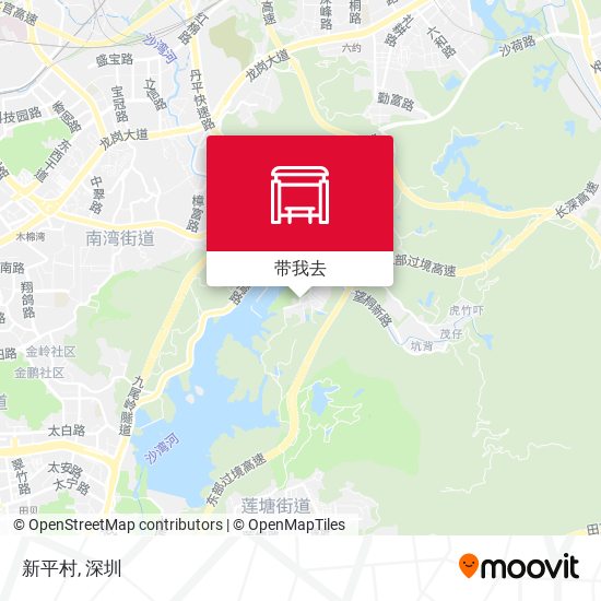 新平村地图