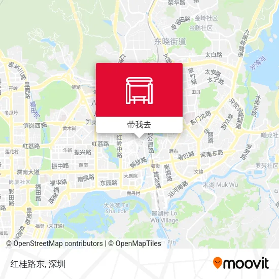 红桂路东地图