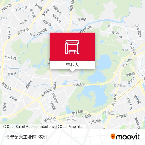 浪背第六工业区地图