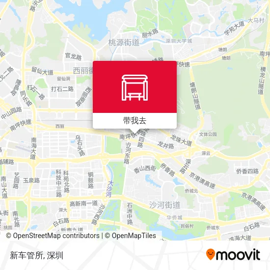 新车管所地图