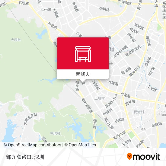部九窝路口地图
