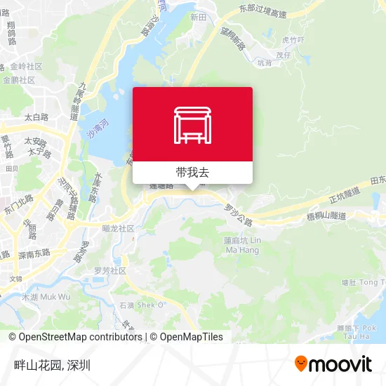 畔山花园地图