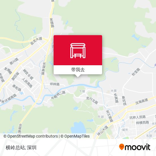 横岭总站地图