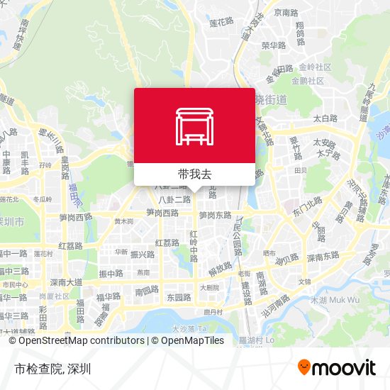 市检查院地图
