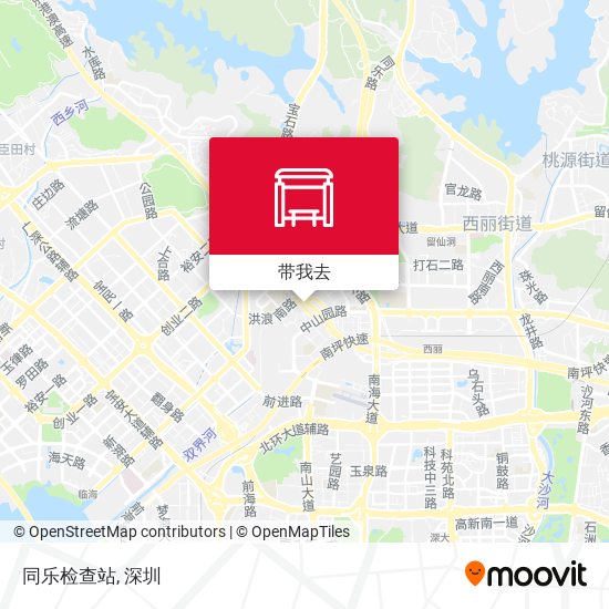 同乐检查站地图