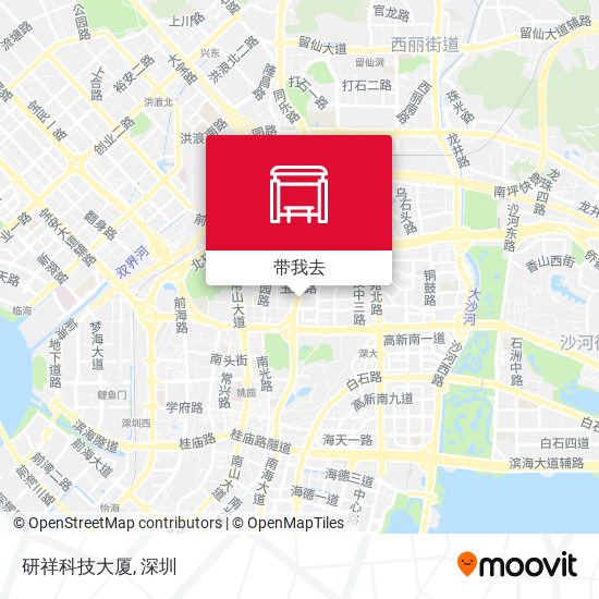 研祥科技大厦地图