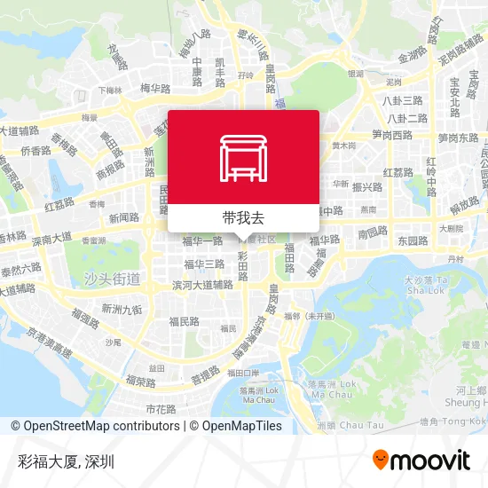 彩福大厦地图