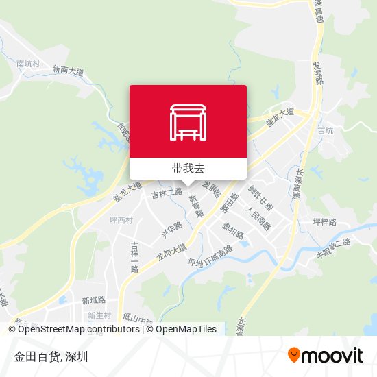 金田百货地图