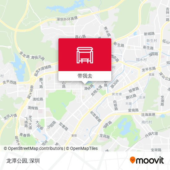 龙潭公园地图
