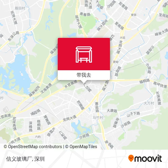 信义玻璃厂地图