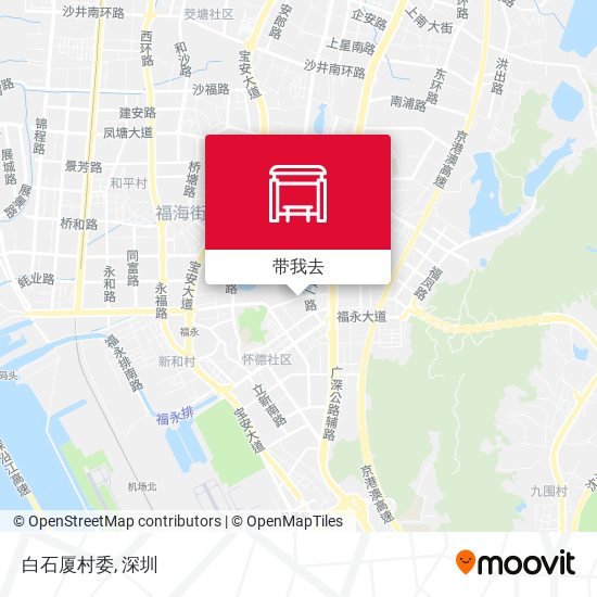 白石厦村委地图