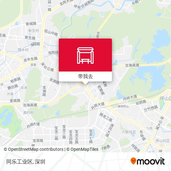 同乐工业区地图