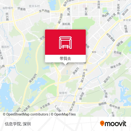信息学院地图