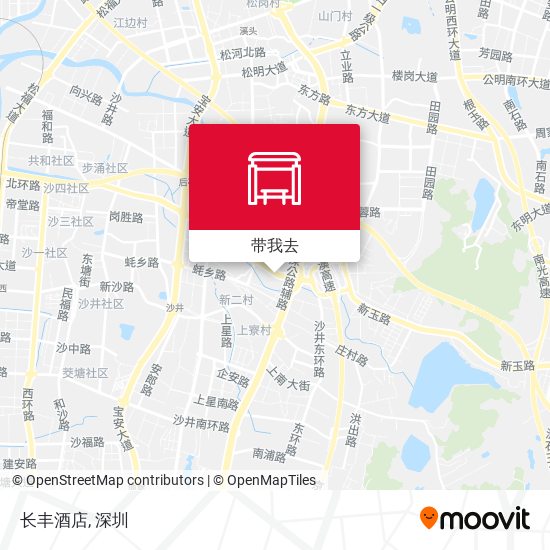 长丰酒店地图