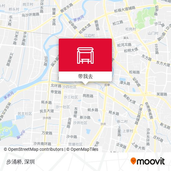 步涌桥地图