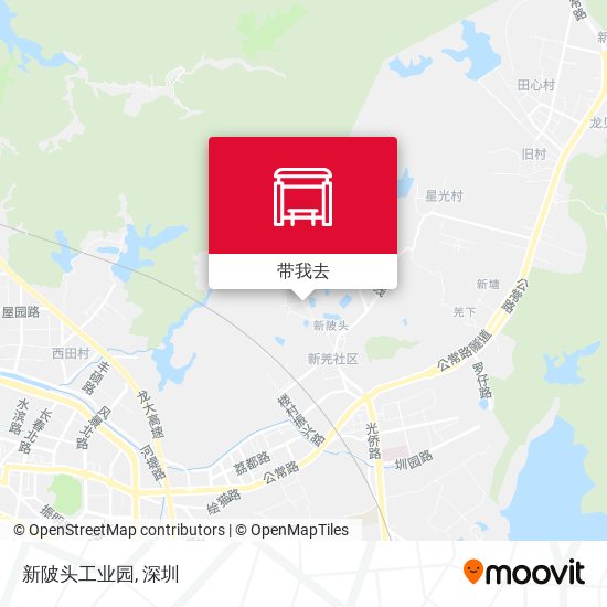 新陂头工业园地图