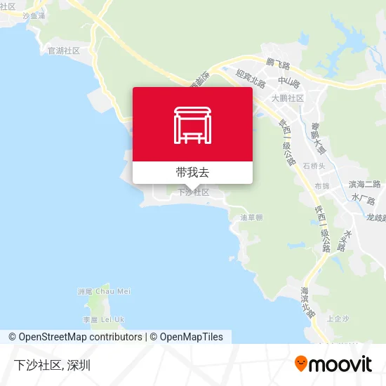 下沙社区地图