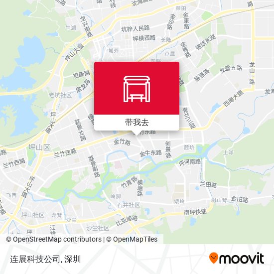 连展科技公司地图