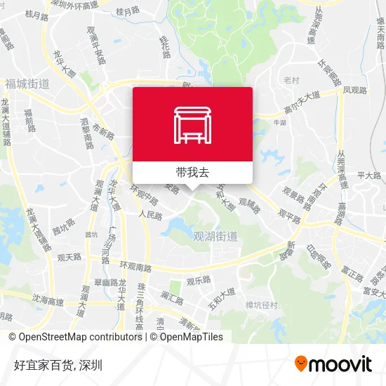 好宜家百货地图