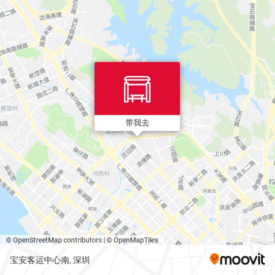 宝安客运中心南地图