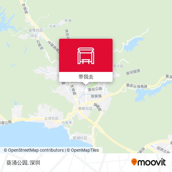 葵涌公园地图