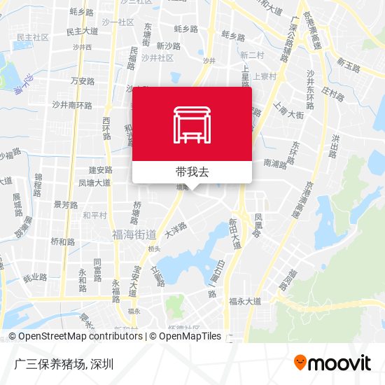 广三保养猪场地图