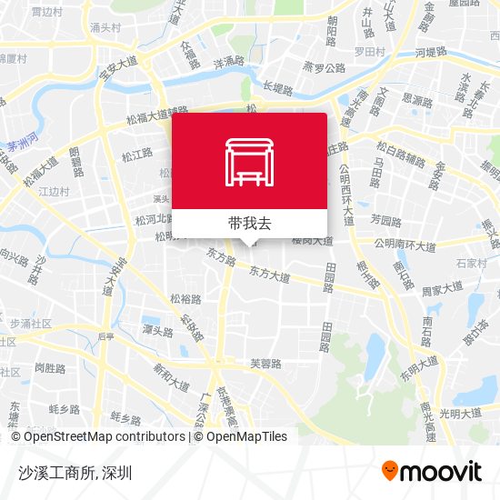 沙溪工商所地图