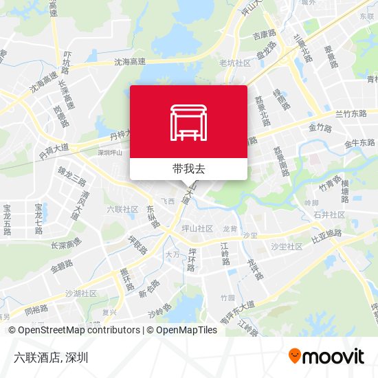 六联酒店地图