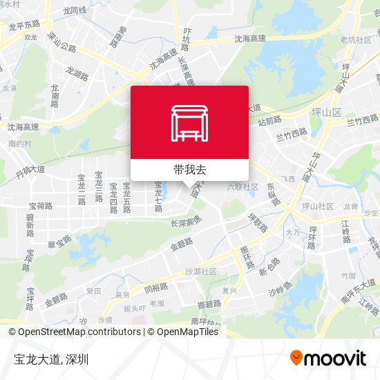 宝龙大道地图