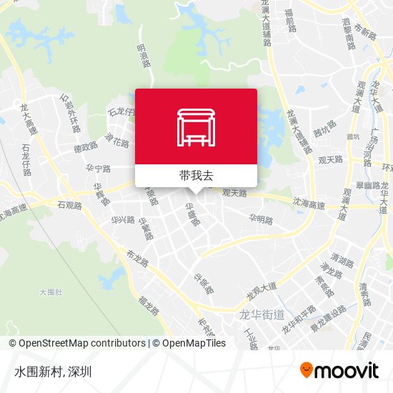 水围新村地图