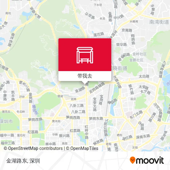 金湖路东地图