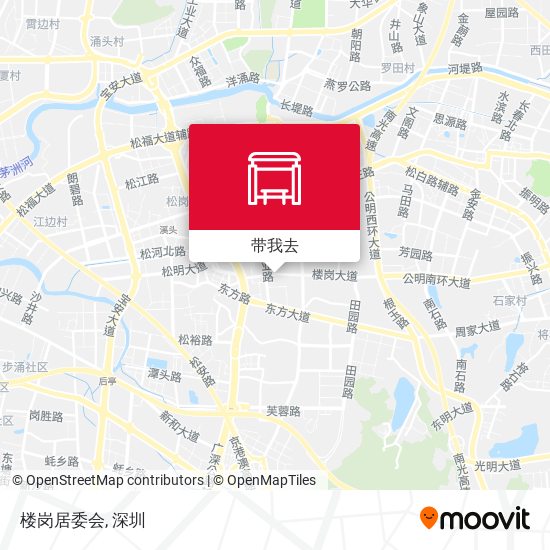 楼岗居委会地图