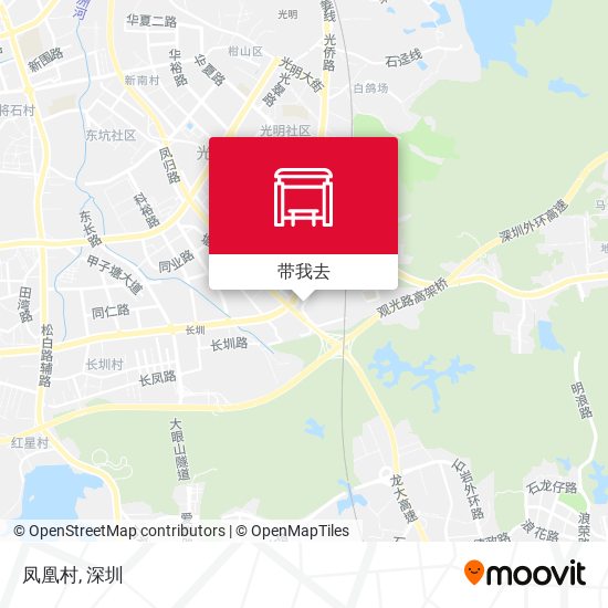 凤凰村地图