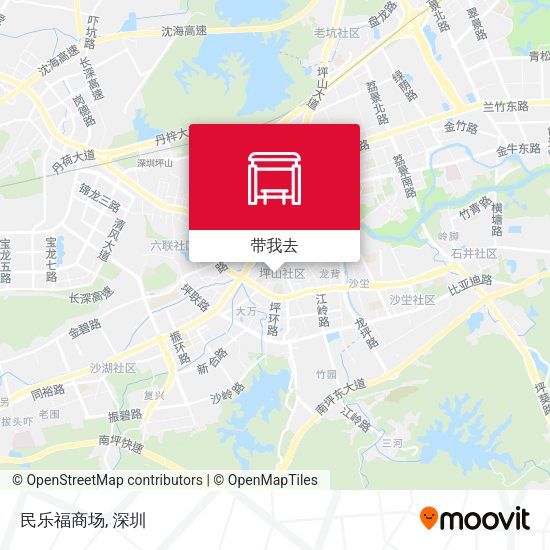 民乐福商场地图