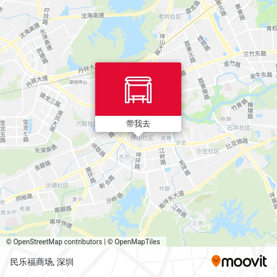 民乐福商场地图