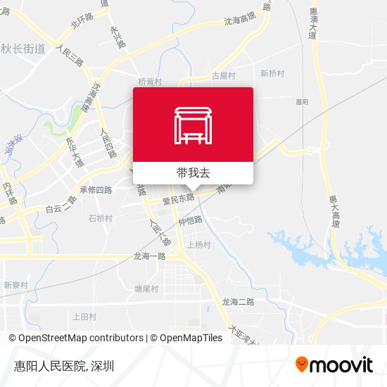 惠阳人民医院地图