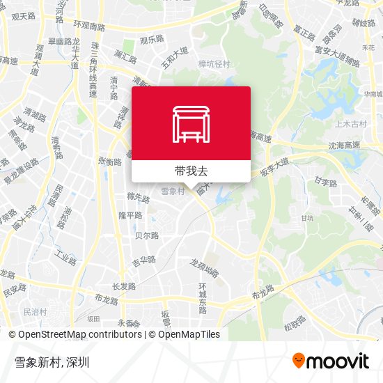 雪象新村地图