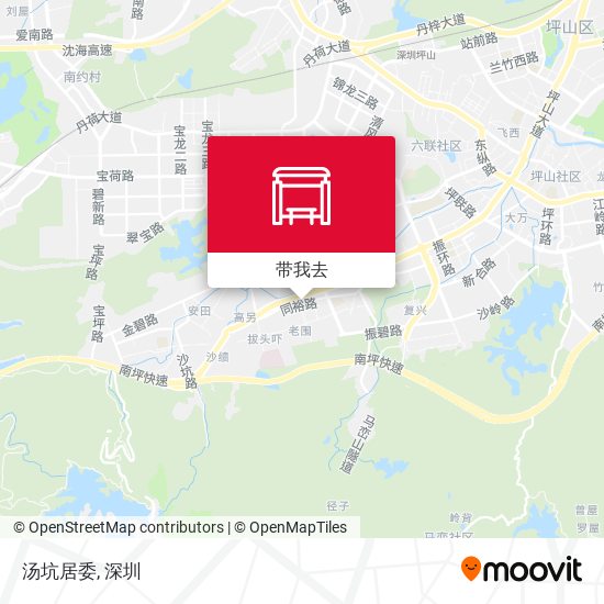 汤坑居委地图