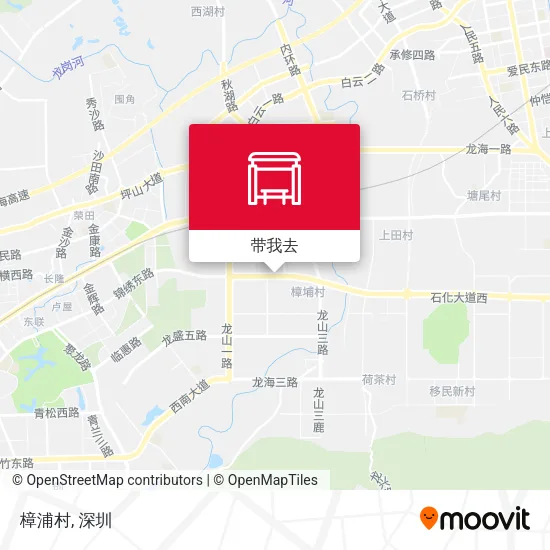 樟浦村地图