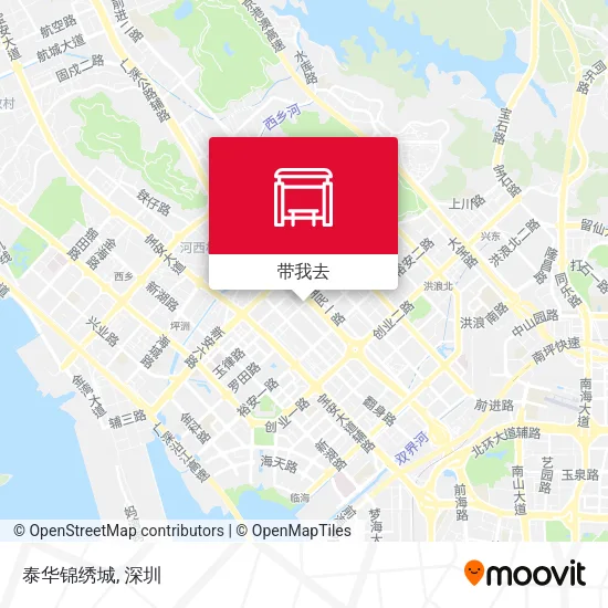 泰华锦绣城地图